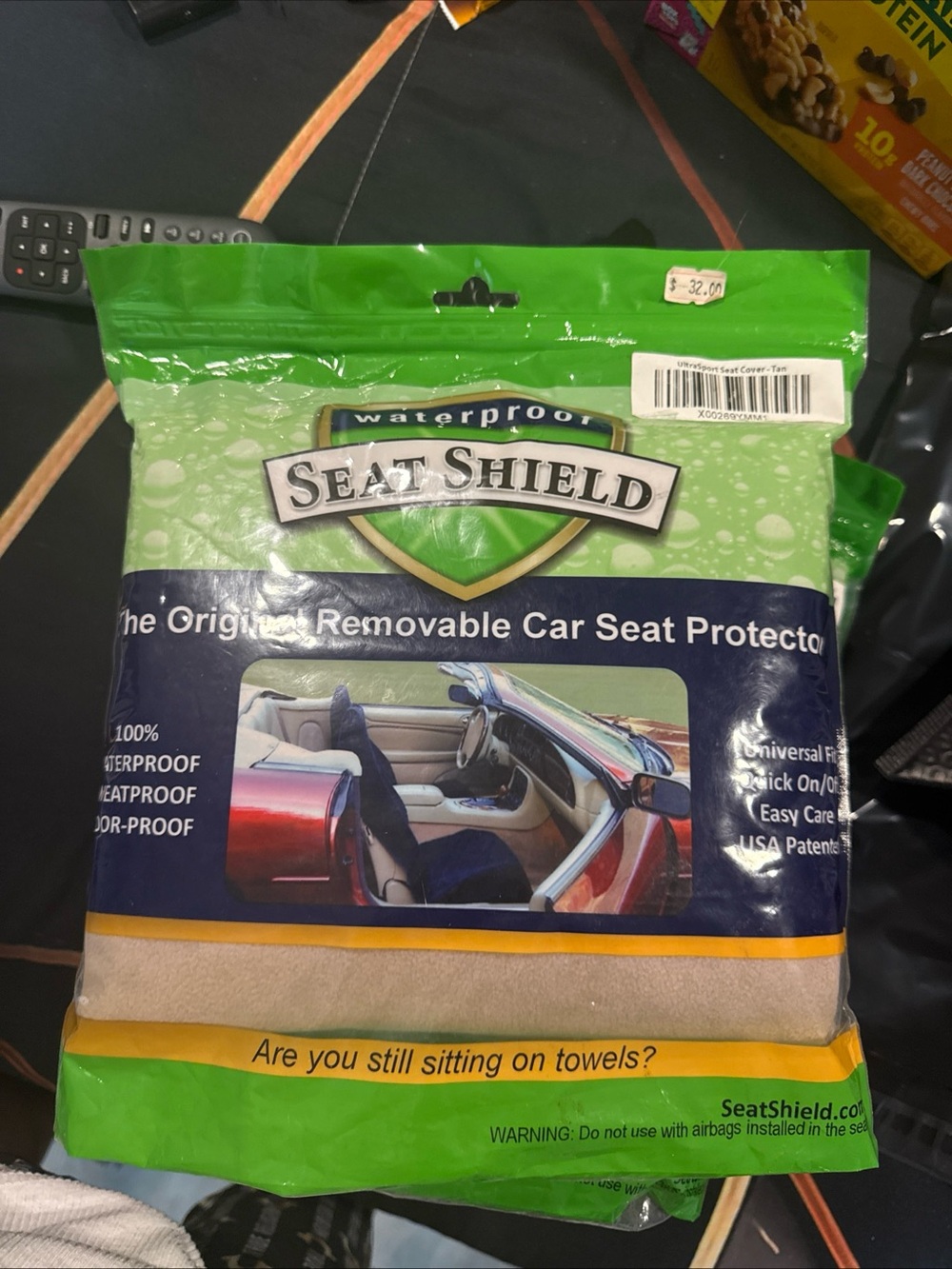 Waterproof Seat Shield Universal Car Cover #060725 / Lots of 2